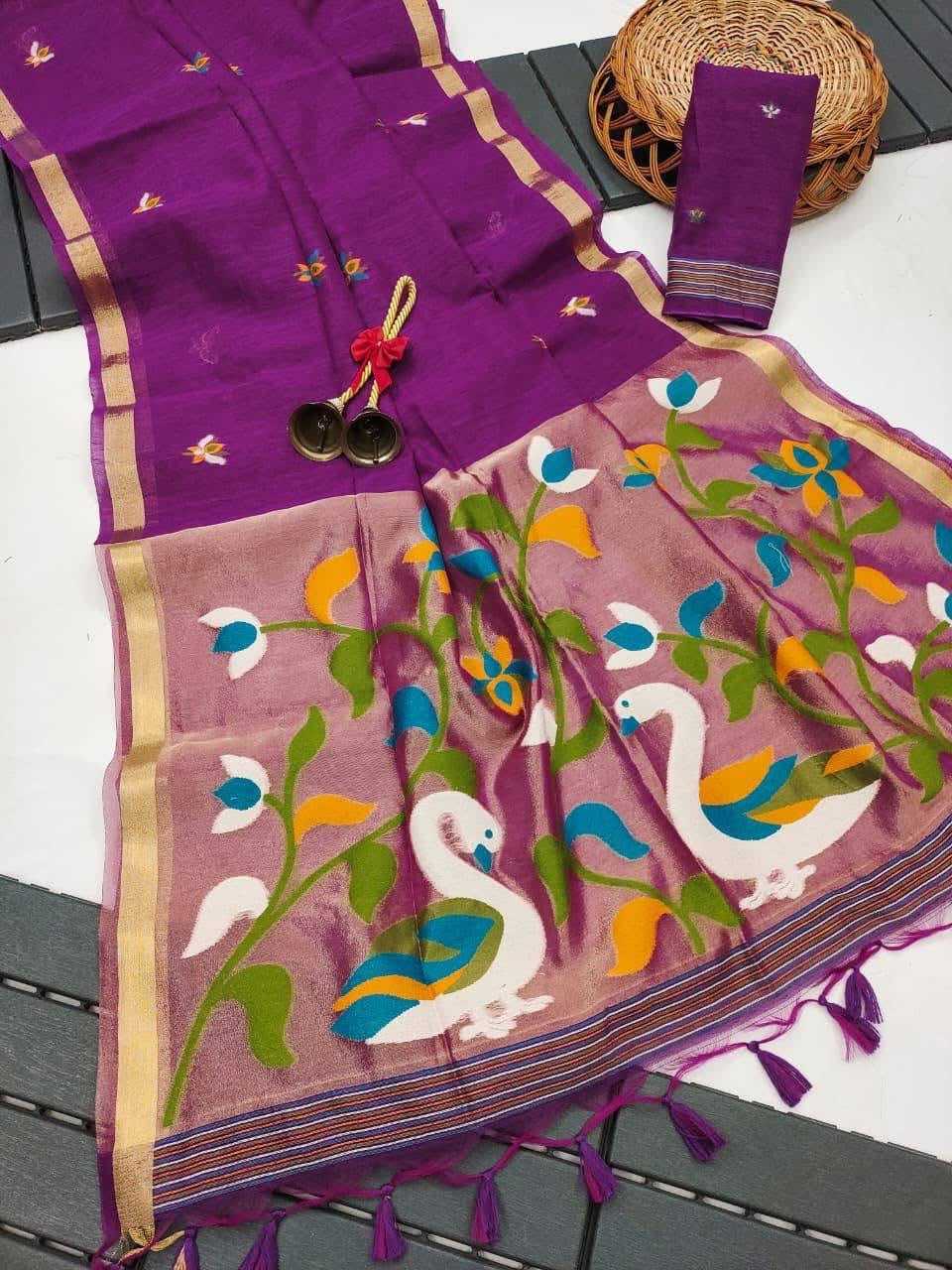 YNF Wholesale Muslin Designer Sarees  | Surat Manufacturer