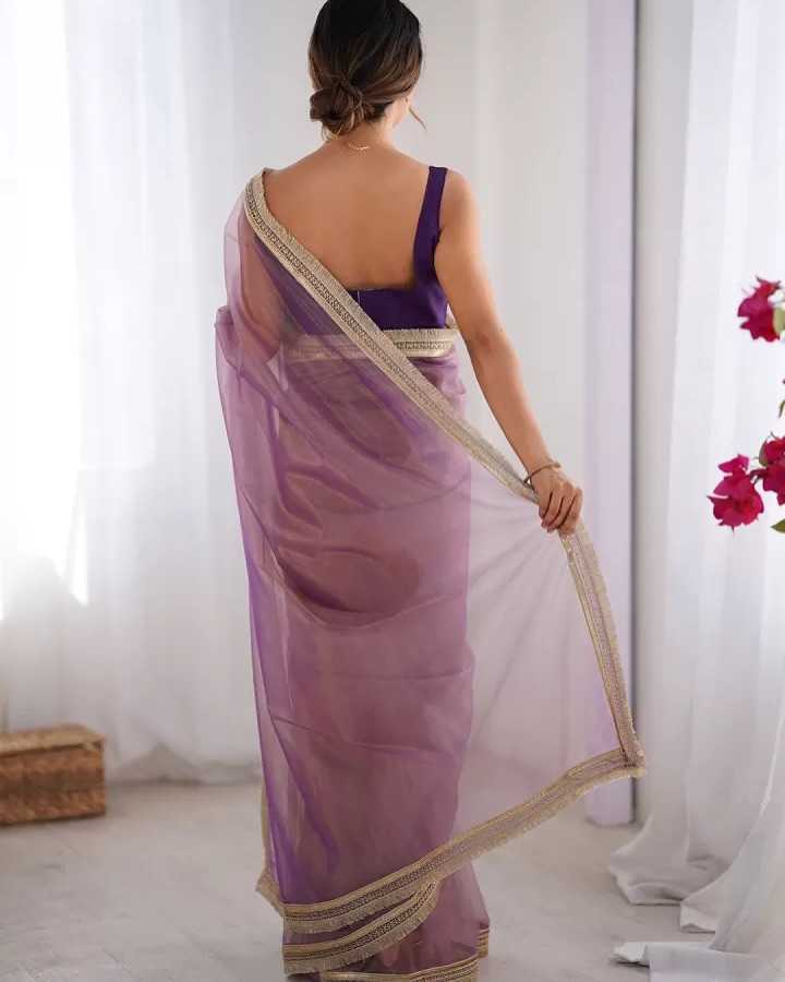 YNF Wholesale Twill Net Designer Sarees  | Surat Manufacturer