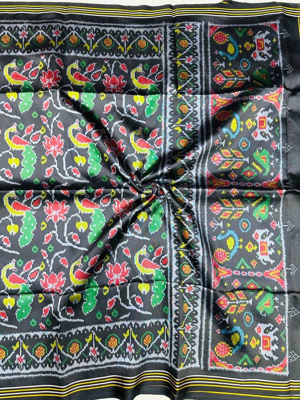 YNF Wholesale Soft Patola Silk Zari Border Sarees KESH488 Patola | Surat Manufacturer