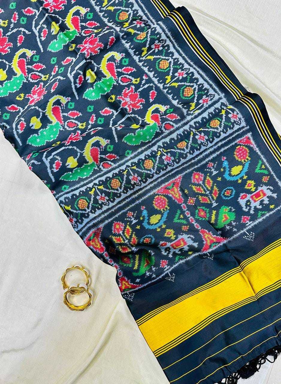 YNF Wholesale Soft Patola Silk Zari Border Sarees KESH488 Patola | Surat Manufacturer
