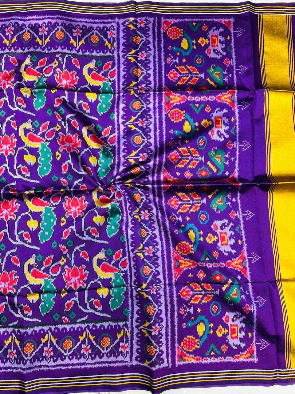 YNF Wholesale Soft Patola Silk Zari Border Sarees KESH488 Patola | Surat Manufacturer