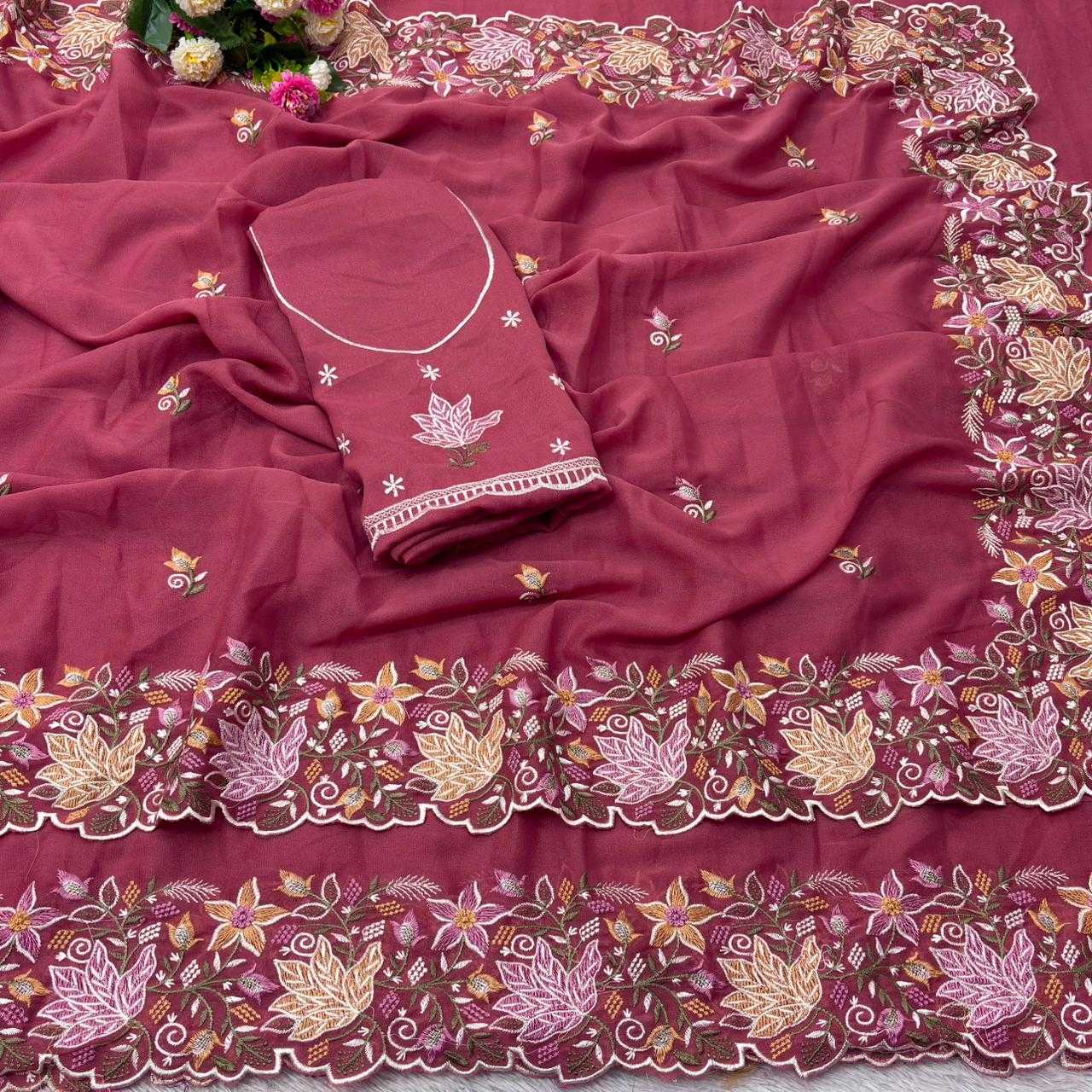 YNF Wholesale Georgette Georgette Sarees KESH488 Pihu | Surat Manufacturer