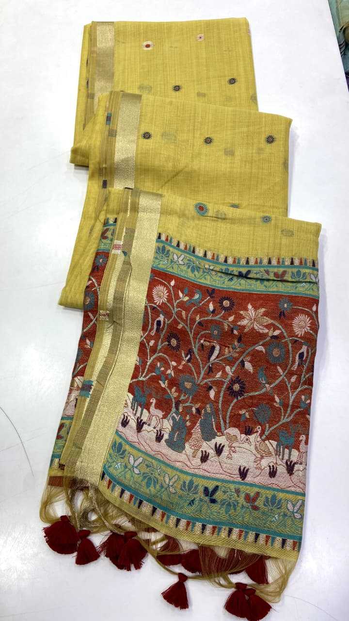 YNF Wholesale Soft Jamdani Designer Sarees KESH488 Ree | Surat Manufacturer