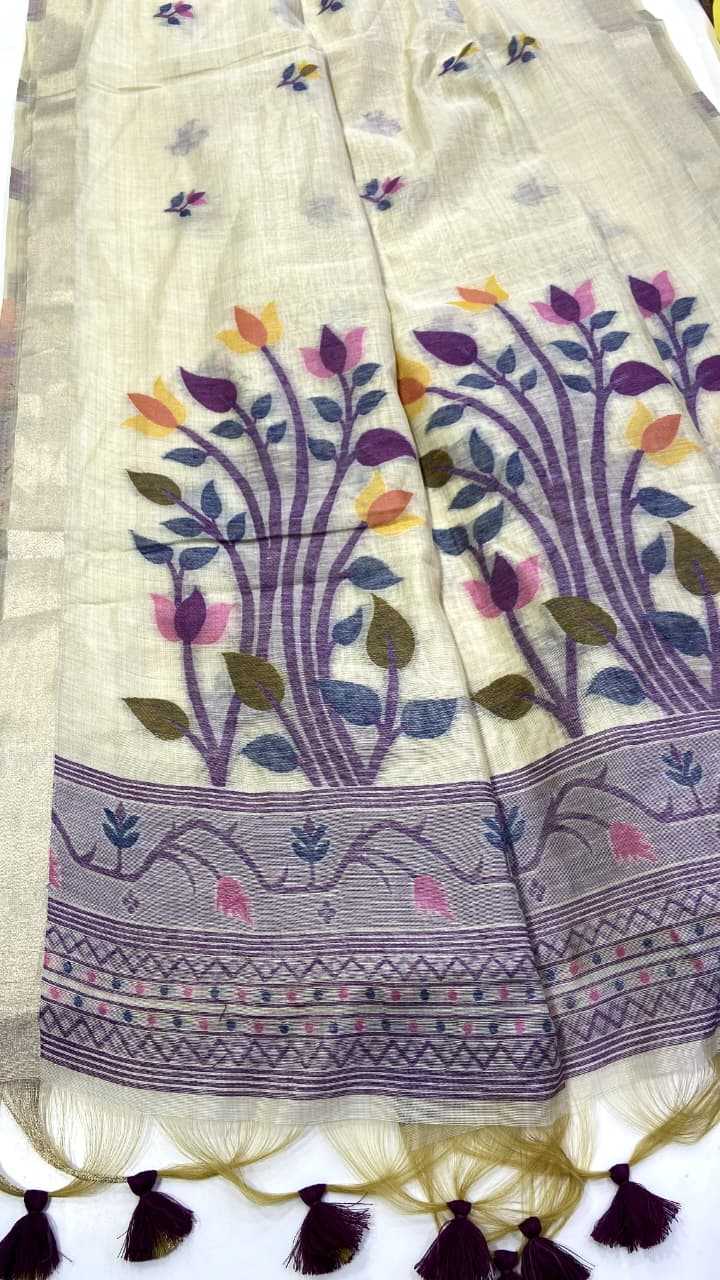 YNF Wholesale Cotton Floral Sarees  | Surat Manufacturer