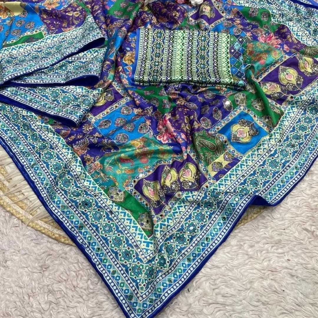 YNF Wholesale Chinon Designer Sarees  | Surat Manufacturer