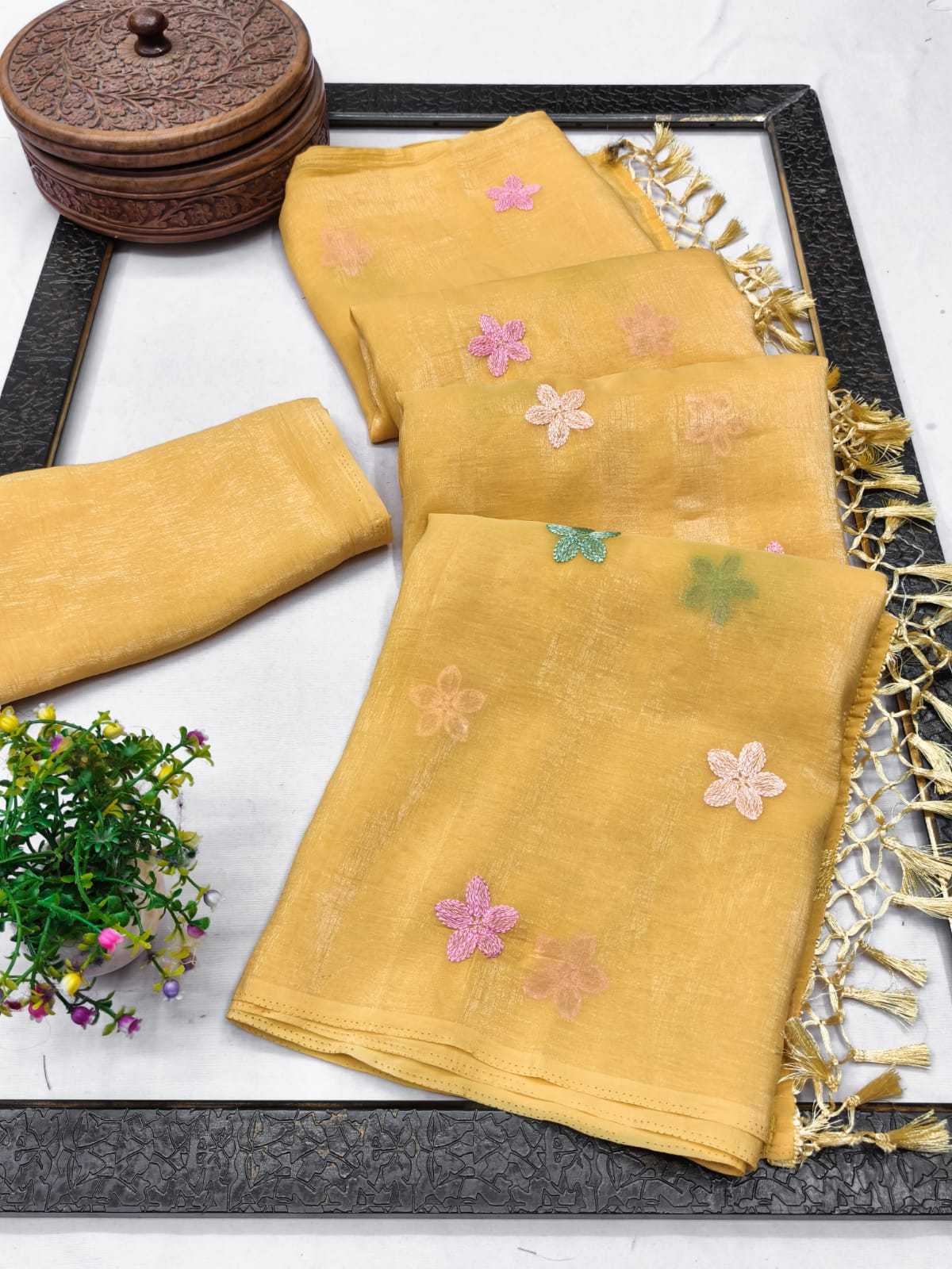 YNF Wholesale Crush Silk Lace Border Sarees KESH488 Soft | Surat Manufacturer