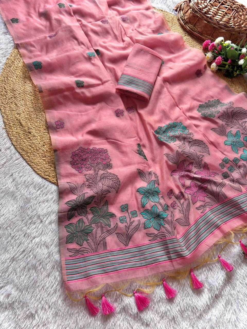 YNF Wholesale Soft Cotton Designer Sarees  | Surat Manufacturer