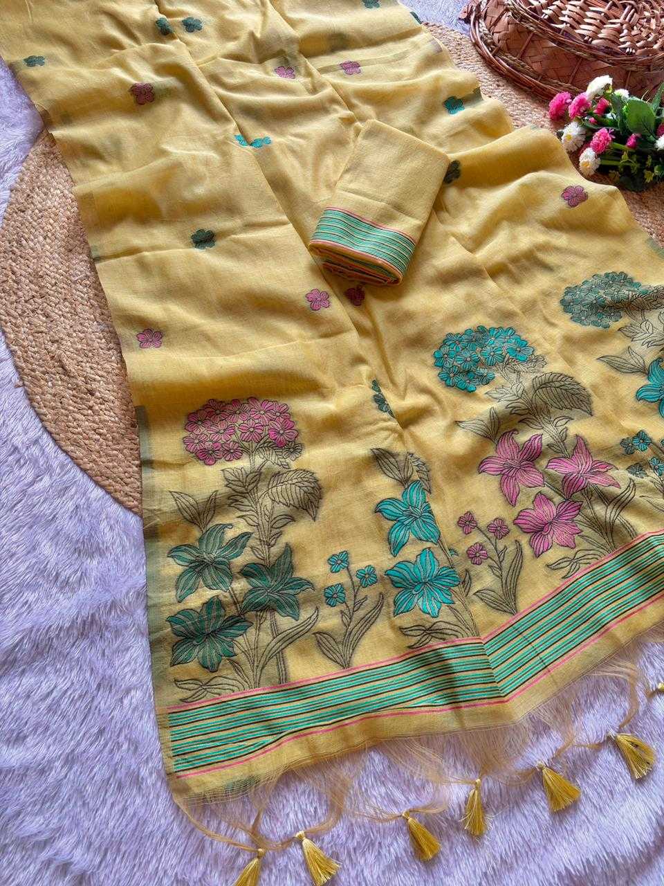 YNF Wholesale Soft Cotton Designer Sarees  | Surat Manufacturer