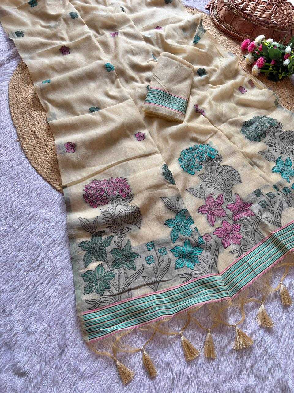 YNF Wholesale Soft Cotton Designer Sarees  | Surat Manufacturer