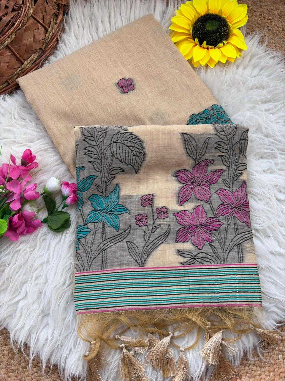 YNF Wholesale Soft Cotton Designer Sarees  | Surat Manufacturer