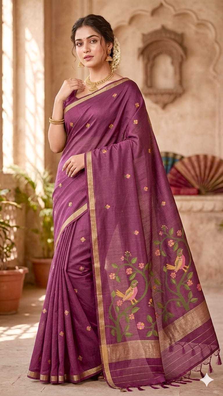 YNF Wholesale Soft Jamdani Designer Sarees  | Surat Manufacturer