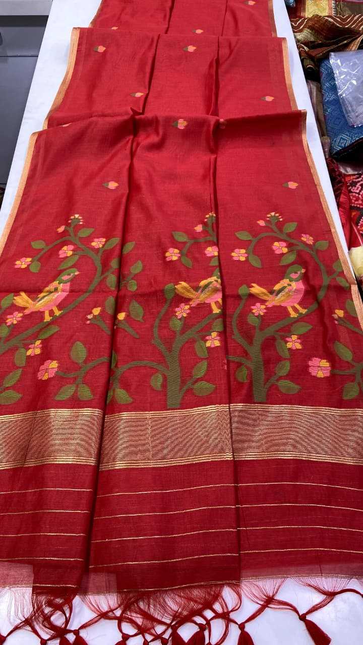 YNF Wholesale Soft Jamdani Designer Sarees  | Surat Manufacturer