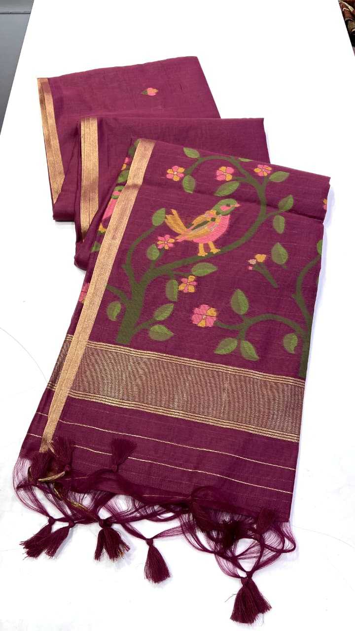 YNF Wholesale Soft Jamdani Designer Sarees  | Surat Manufacturer