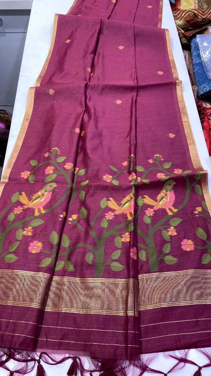 YNF Wholesale Soft Jamdani Designer Sarees  | Surat Manufacturer