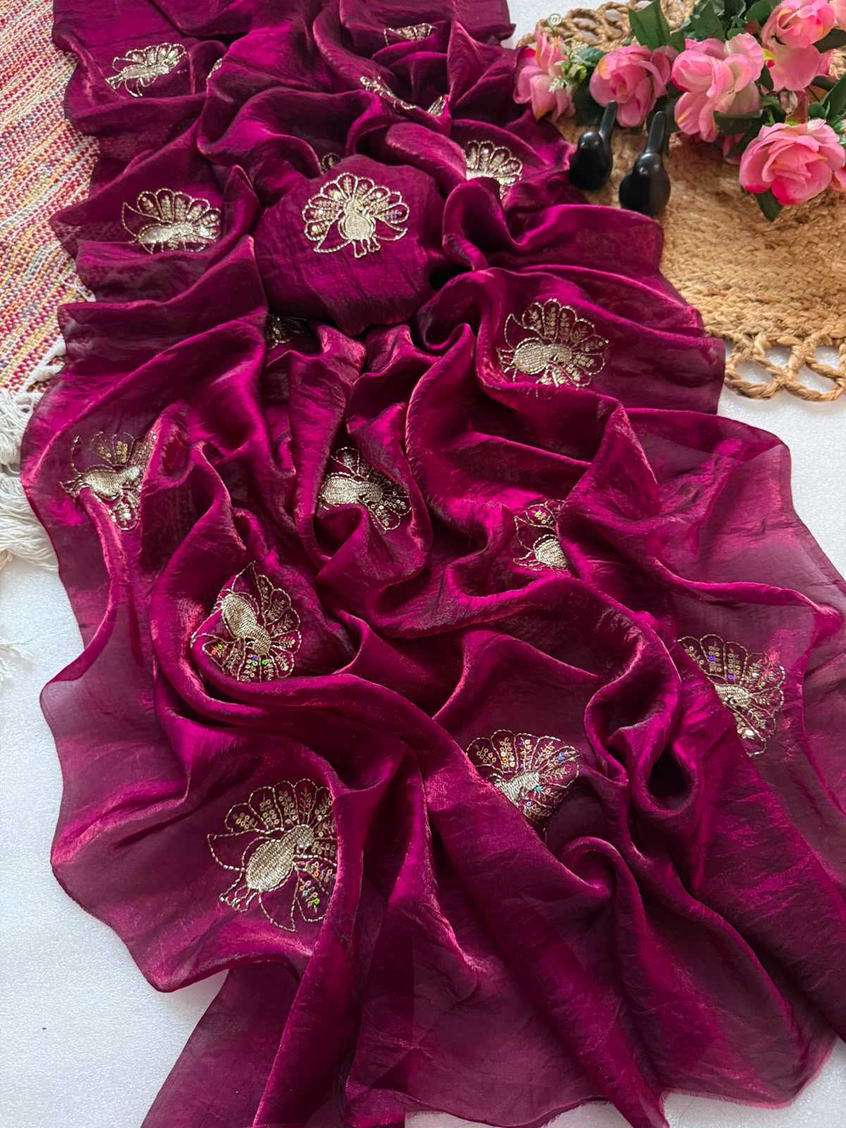 YNF Wholesale Satin Designer Sarees KESH488 Vamika | Surat Manufacturer