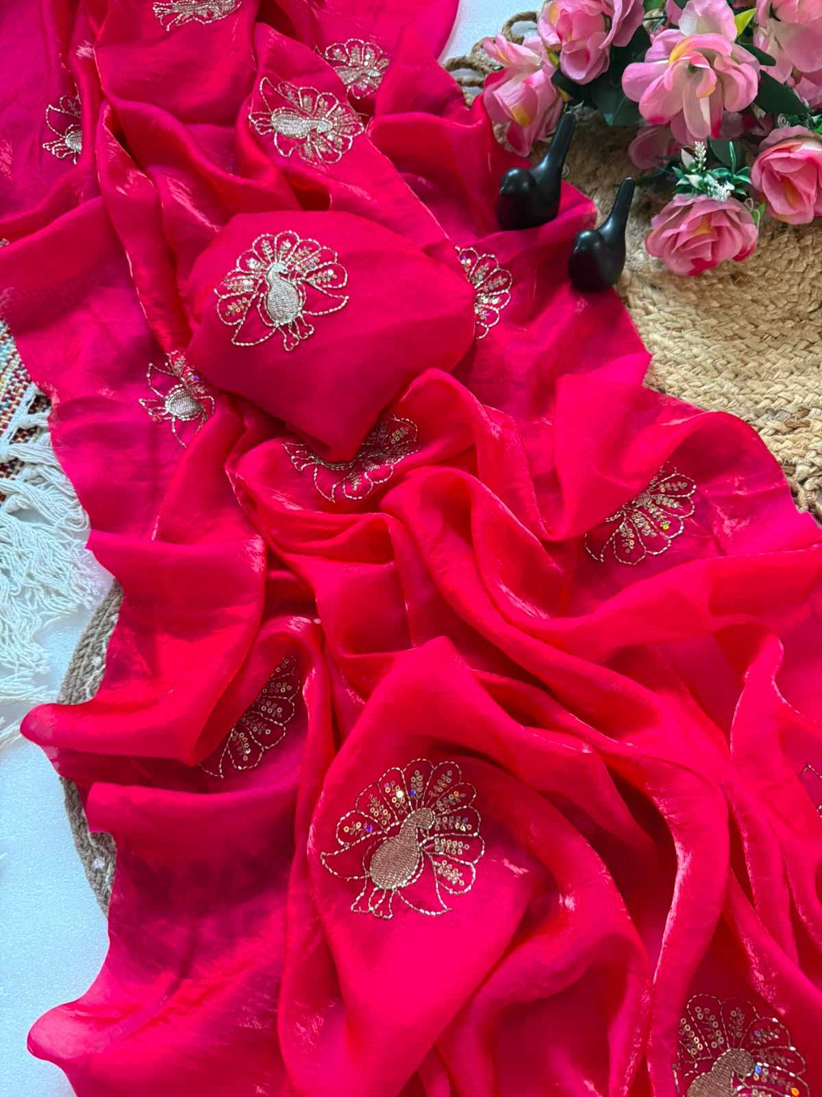 YNF Wholesale Satin Designer Sarees KESH488 Vamika | Surat Manufacturer