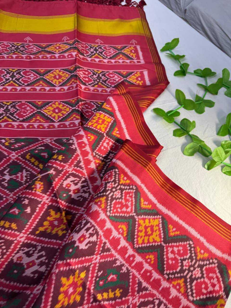 YNF Wholesale Patola Silk Ikkat Saree  | Surat Manufacturer