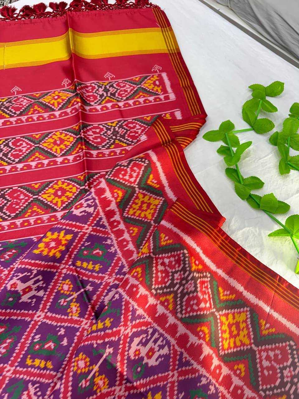 YNF Wholesale Patola Silk Ikkat Saree  | Surat Manufacturer