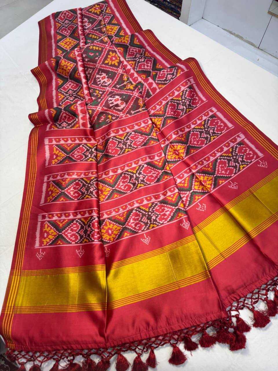 YNF Wholesale Patola Silk Ikkat Saree  | Surat Manufacturer