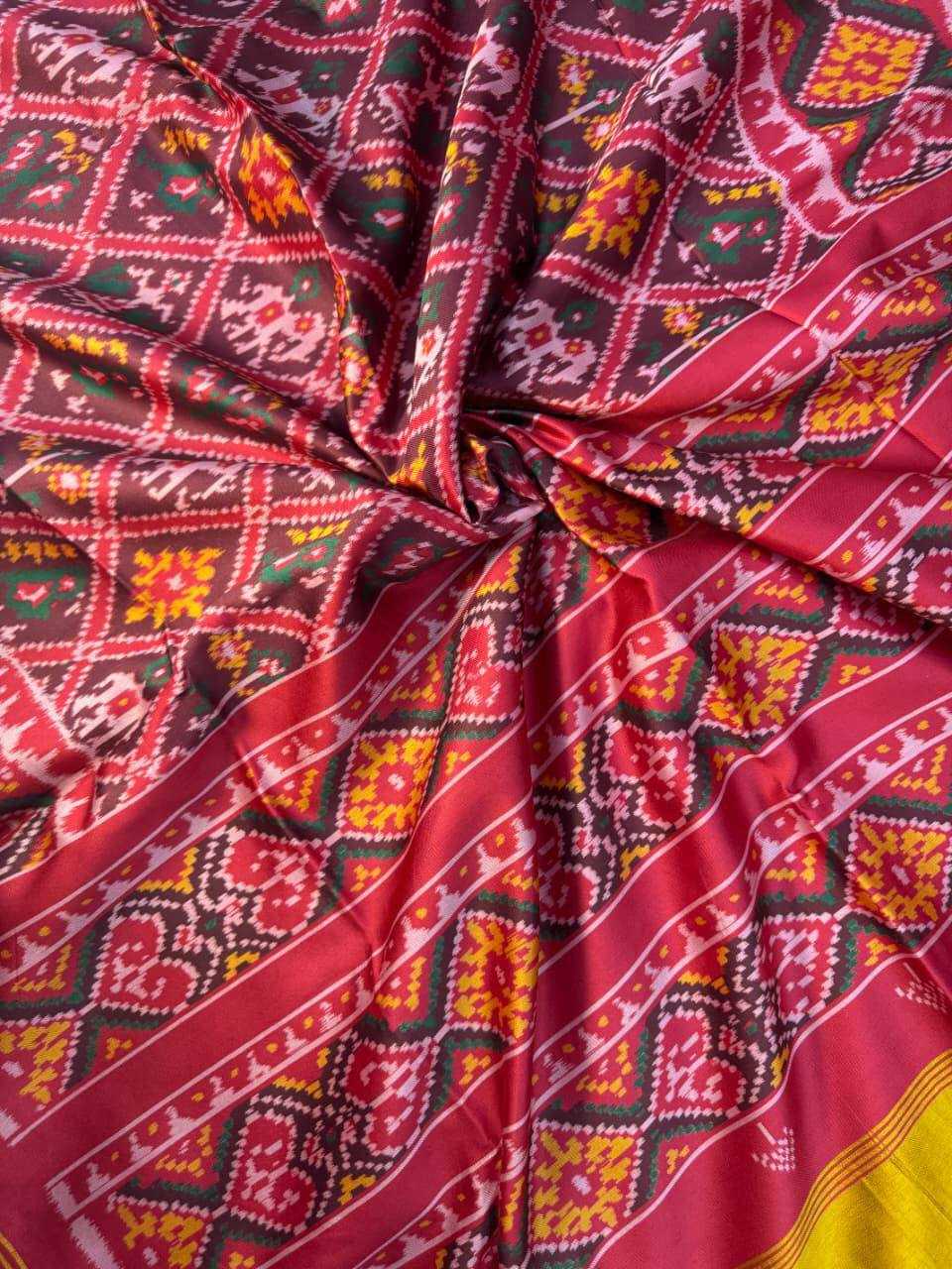 YNF Wholesale Patola Silk Ikkat Saree  | Surat Manufacturer