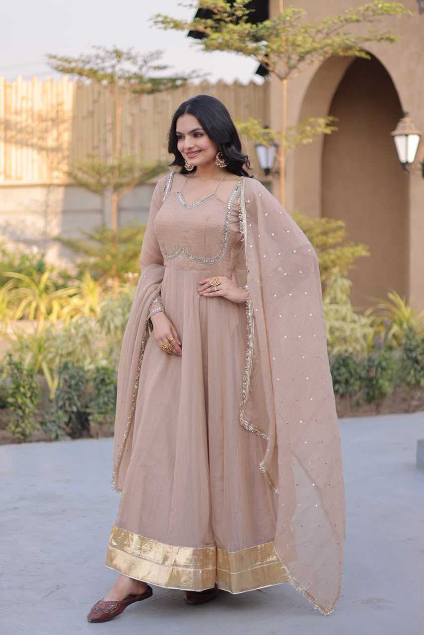 YNF Wholesale Crunchi Party Gowns  | Surat Manufacturer
