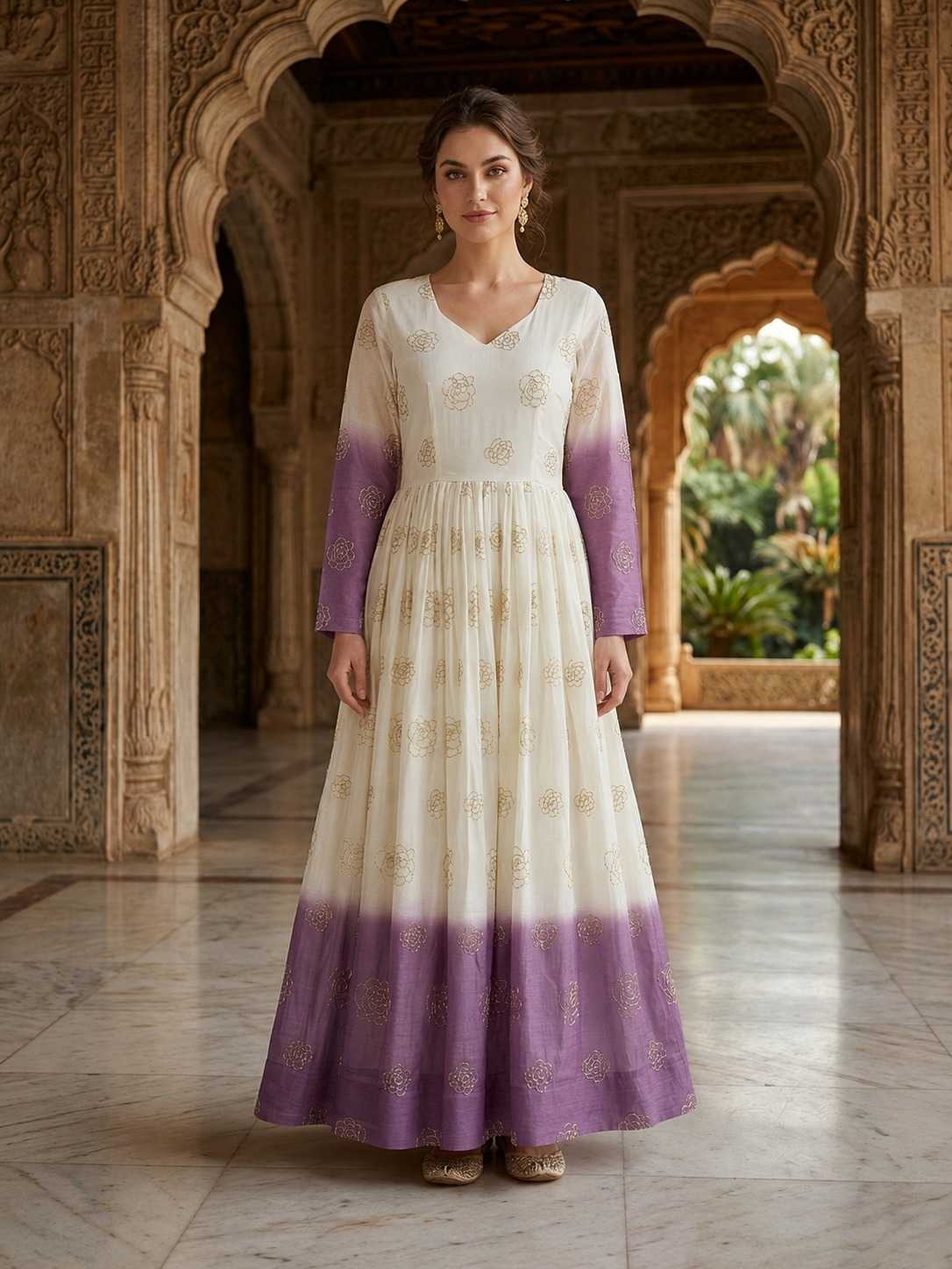 YNF Wholesale Crunchi Fancy Gowns  | Surat Manufacturer