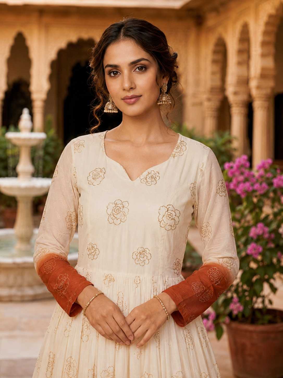 YNF Wholesale Crunchi Fancy Gowns  | Surat Manufacturer
