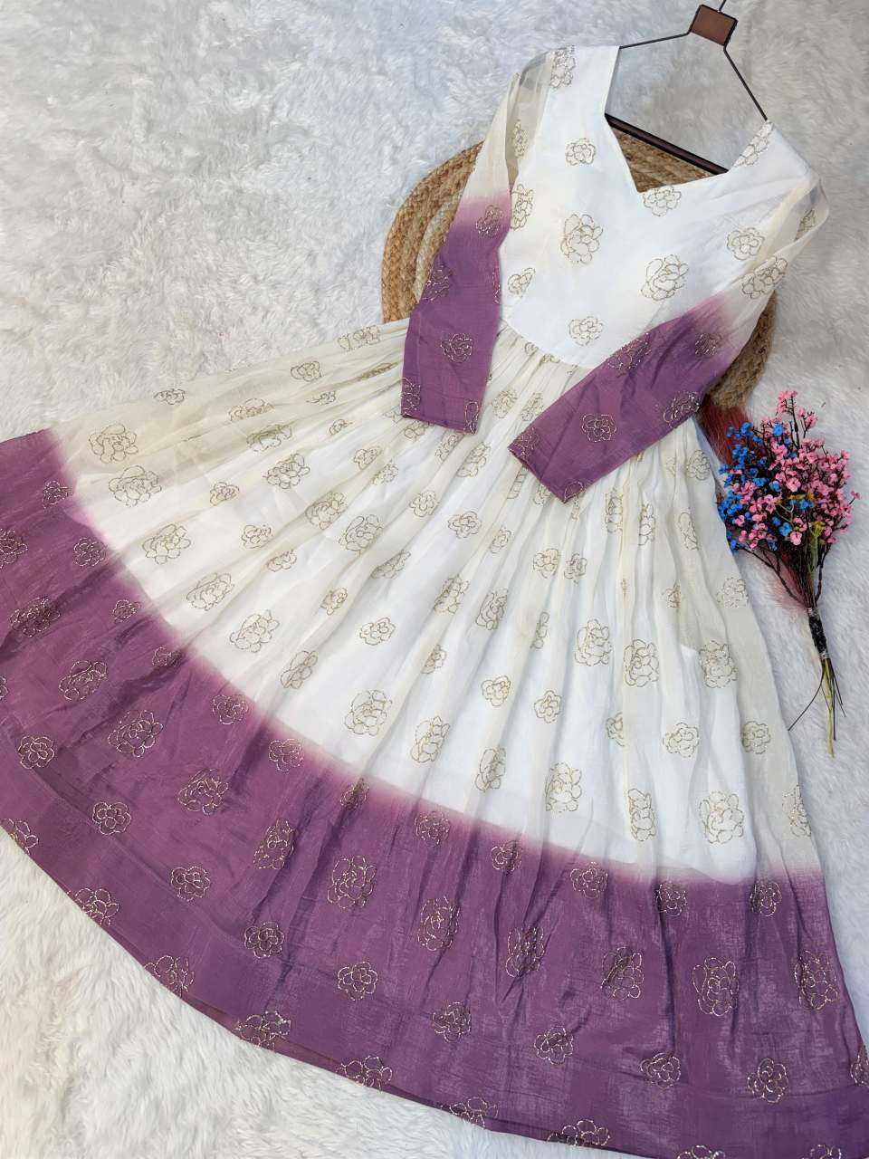 YNF Wholesale Crunchi Fancy Gowns  | Surat Manufacturer