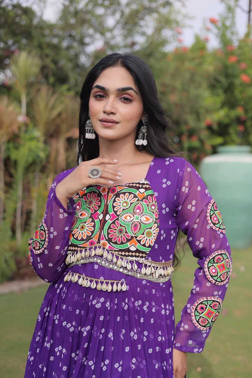YNF Wholesale Georgette Printed Gowns KESH489 1268 | Surat Manufacturer