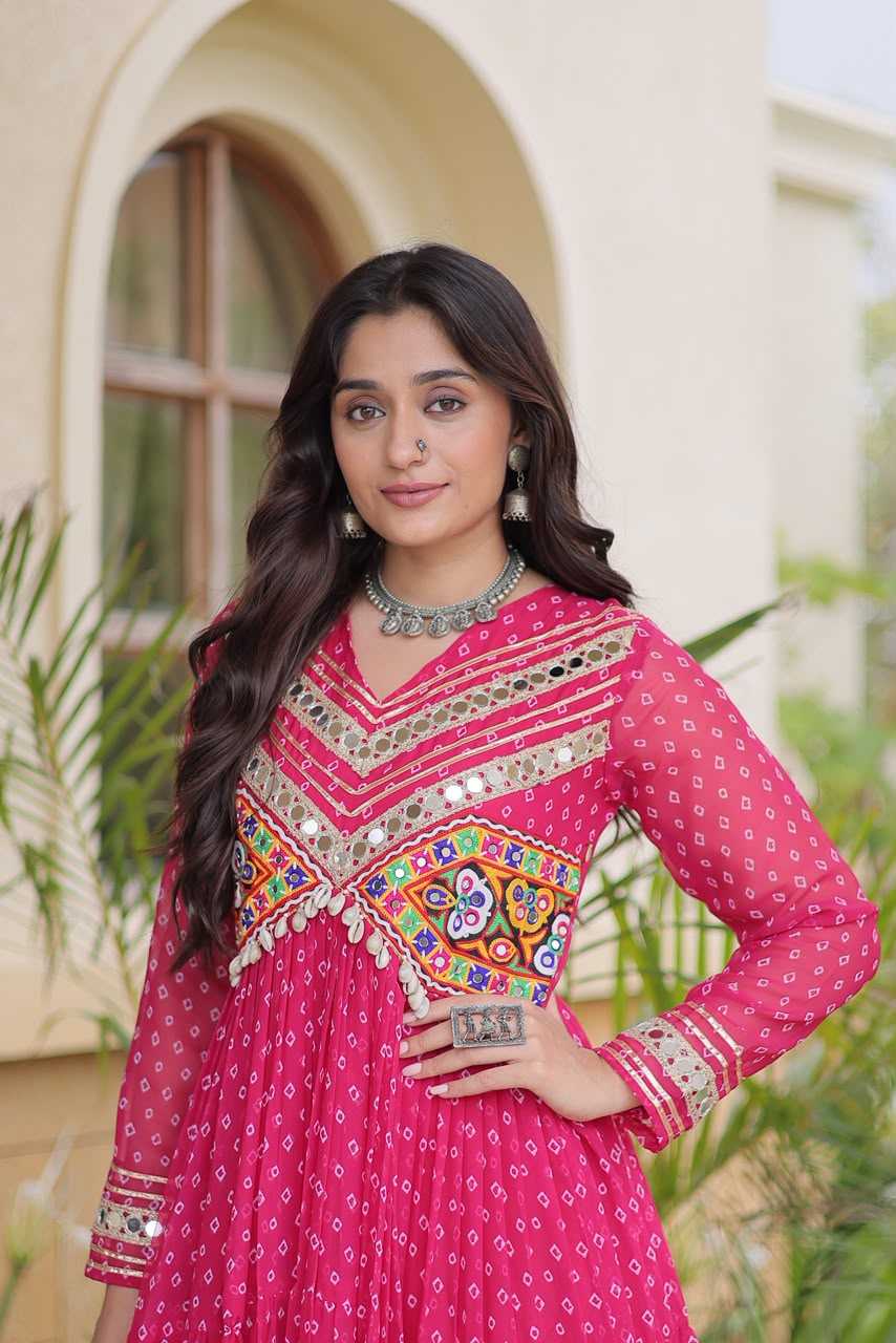 YNF Wholesale Fancy Printed Gowns  | Surat Manufacturer
