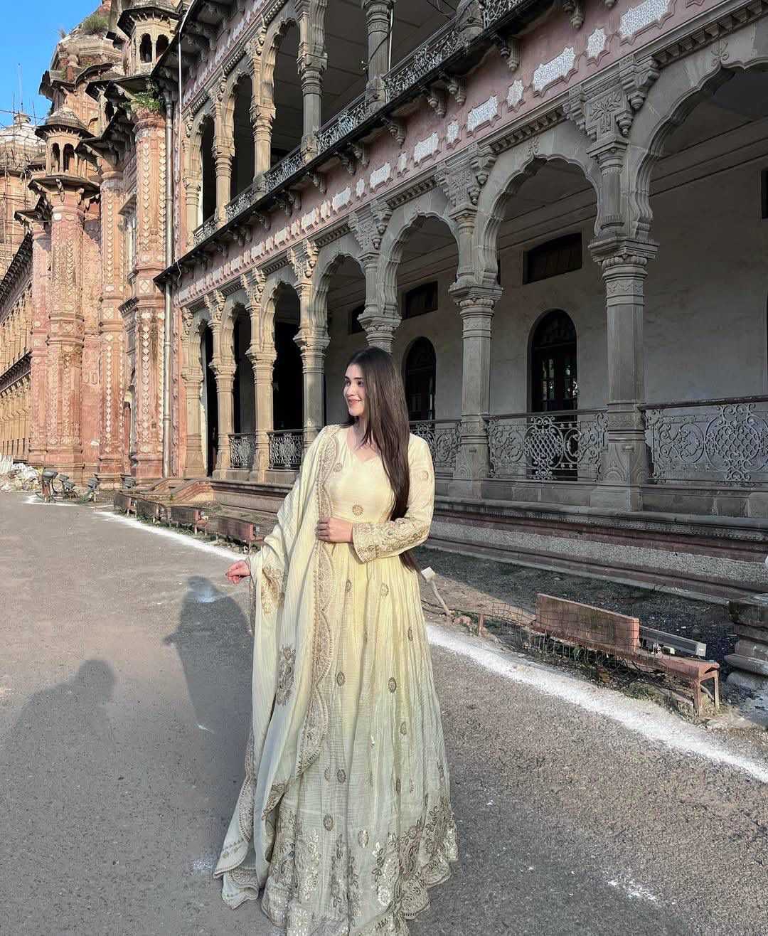 YNF Wholesale Chinon Silk Embroidery Gowns KESH492 1394 | Surat Manufacturer
