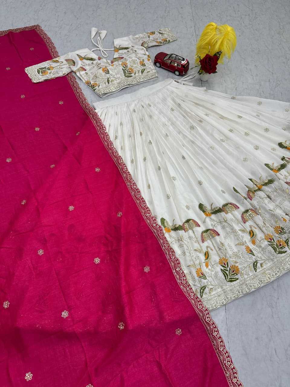 YNF Wholesale Vichitra Silk Silk Lehenga  | Surat Manufacturer