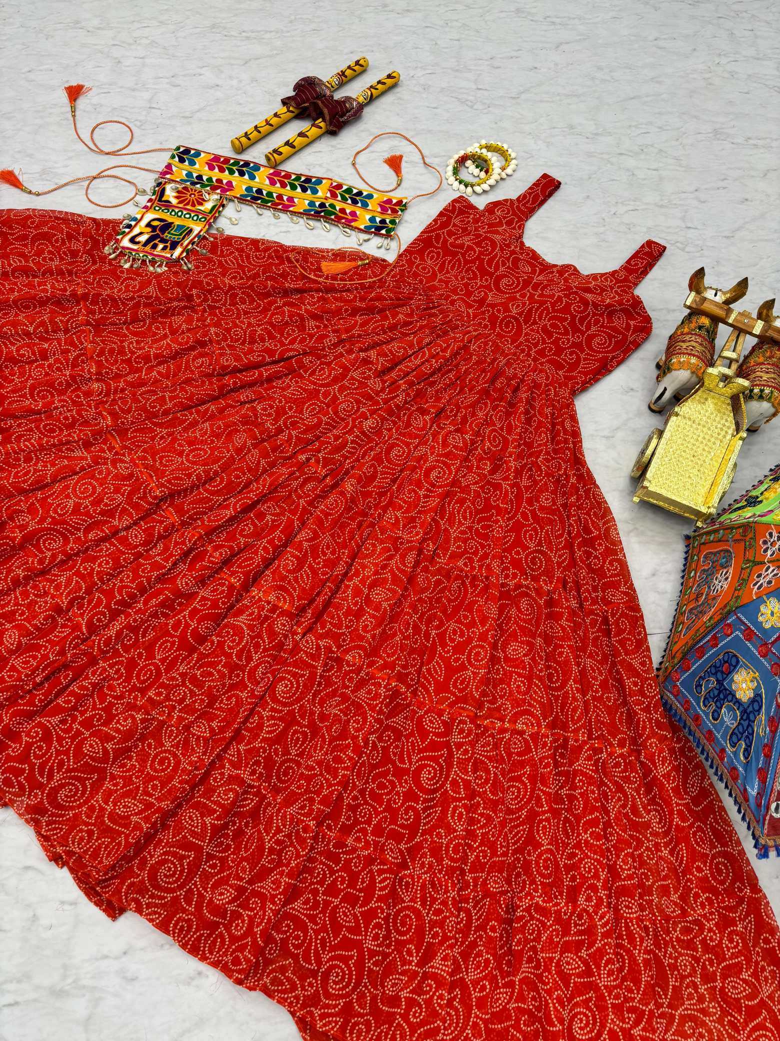 YNF Wholesale Faux Georgette Printed Gowns KESH498 110 | Surat Manufacturer
