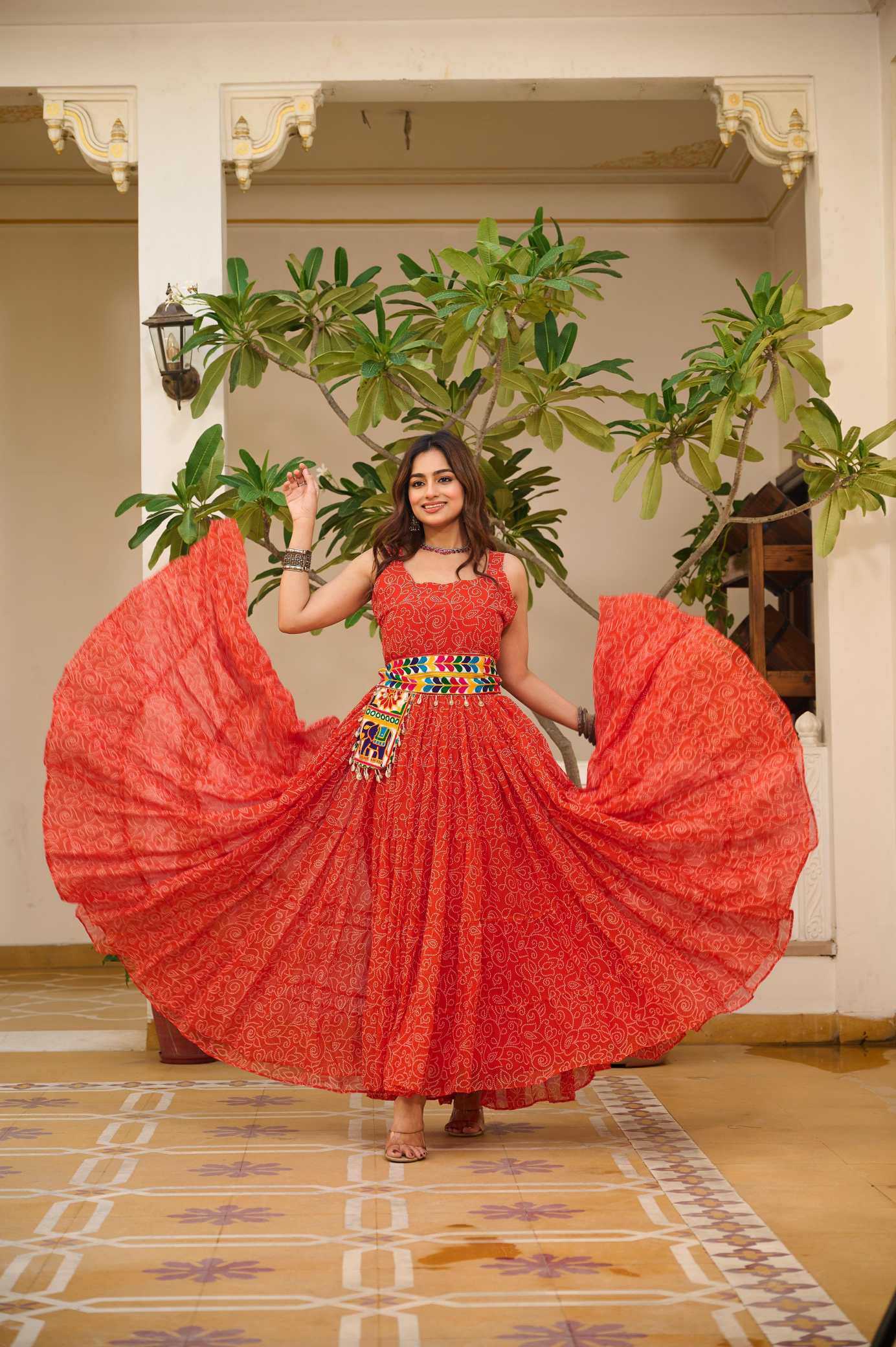YNF Wholesale Faux Georgette Printed Gowns KESH498 110 | Surat Manufacturer