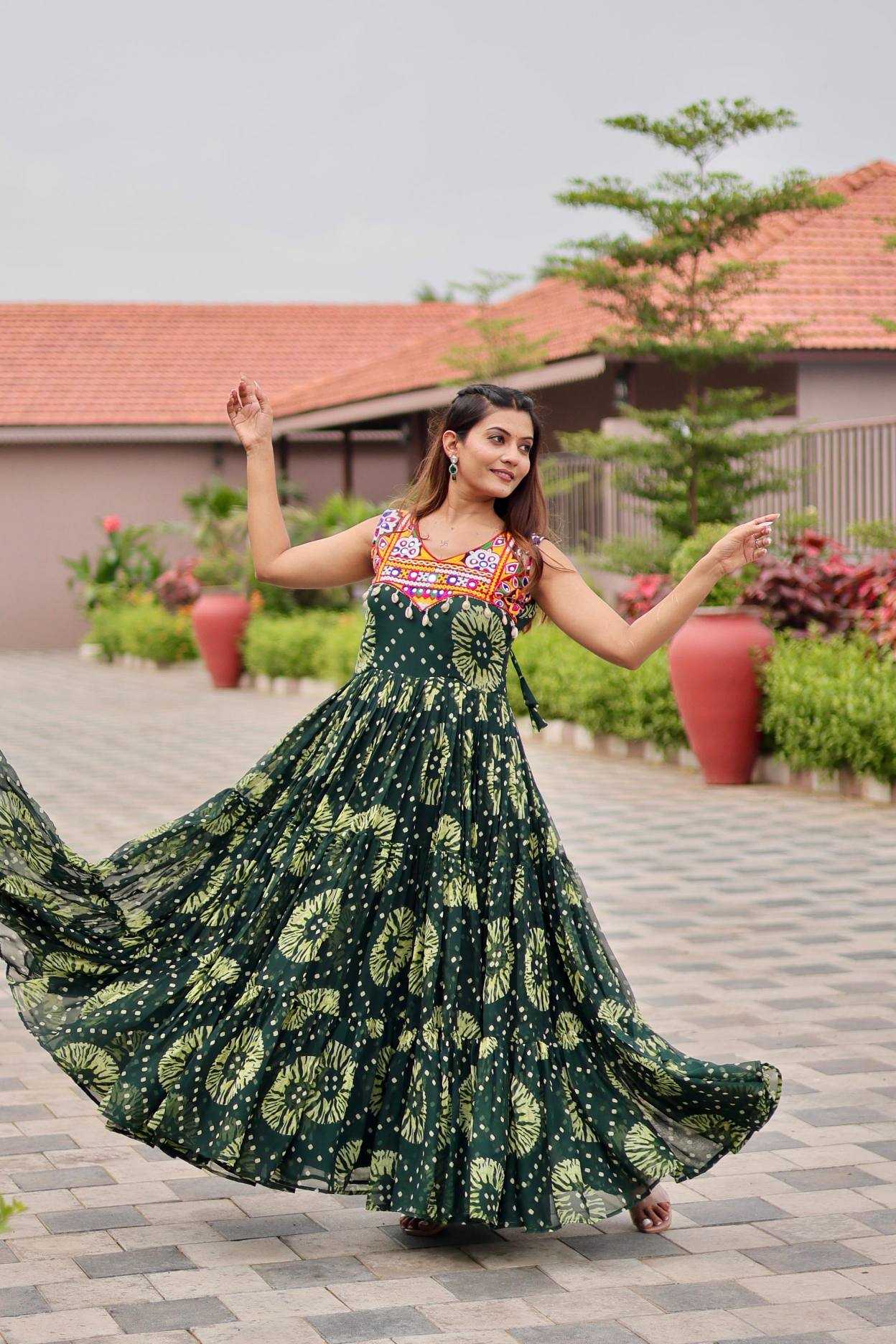 YNF Wholesale Faux Georgette Party Gowns KESH498 116 | Surat Manufacturer
