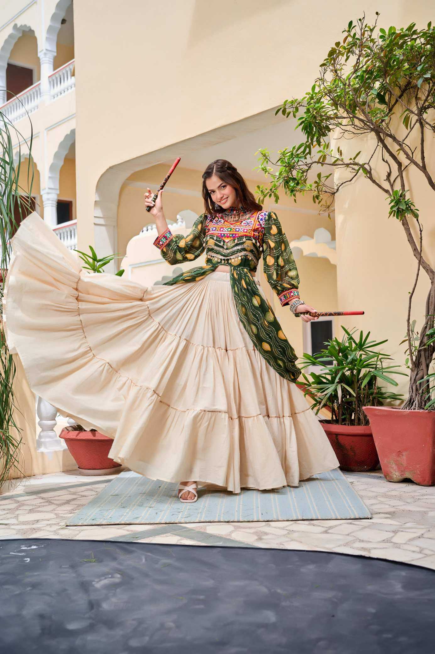 YNF Wholesale Cotton Designer Lehenga  | Surat Manufacturer