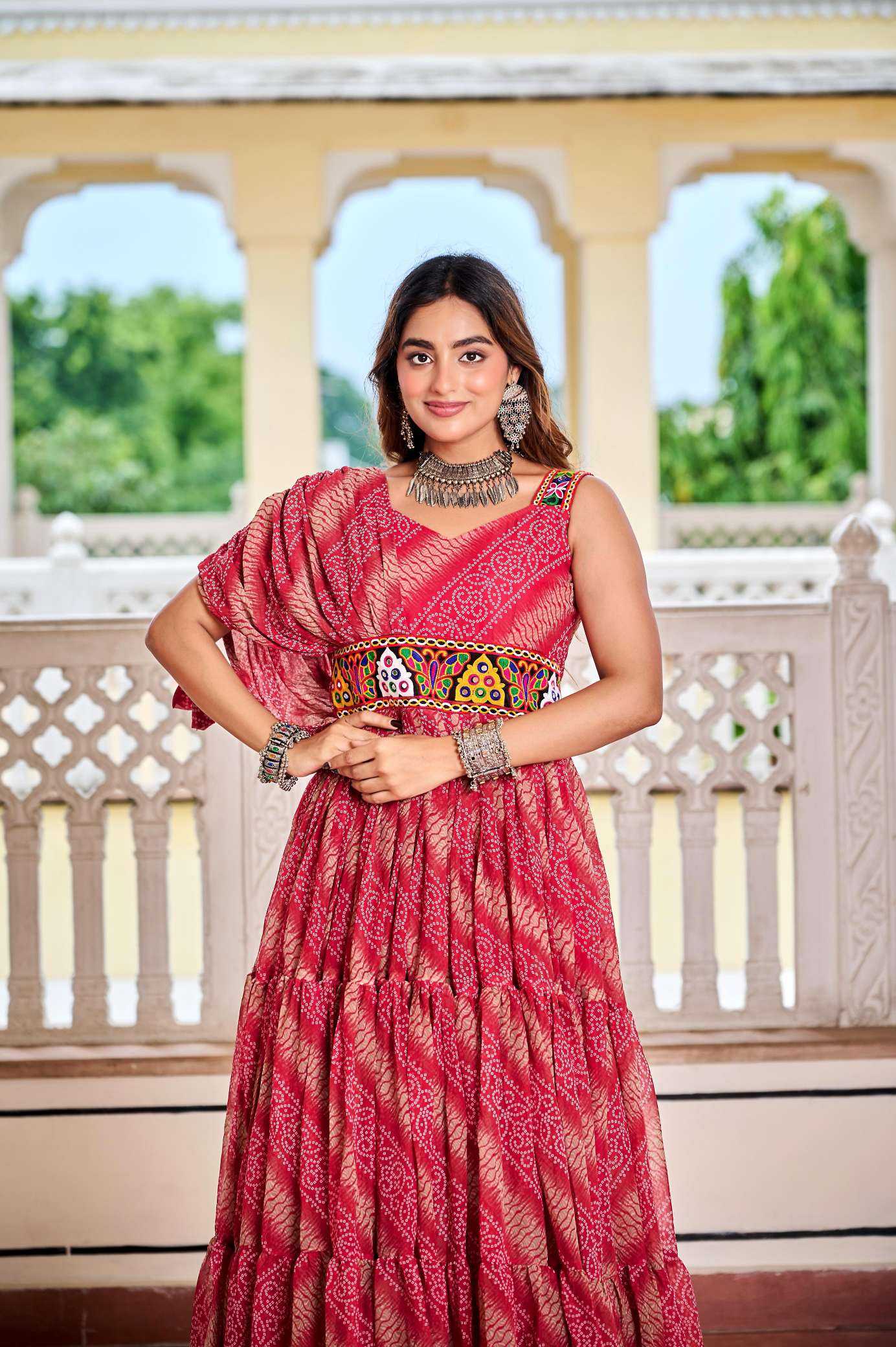 YNF Wholesale Faux Georgette Printed Gowns KESH498 136 | Surat Manufacturer