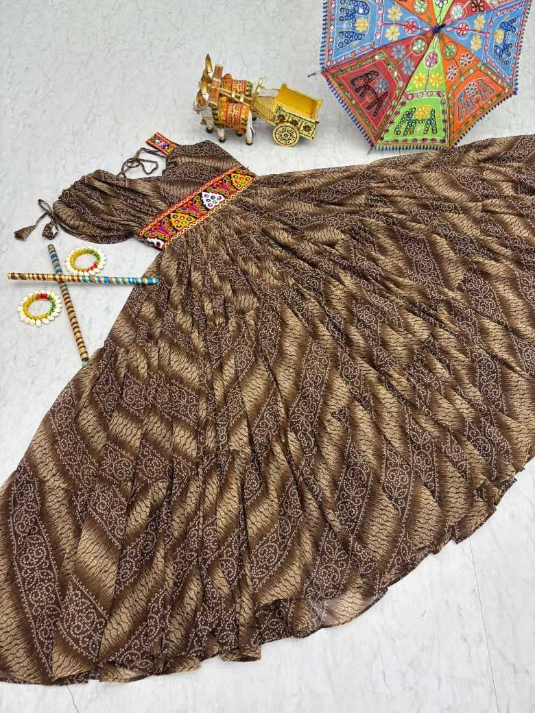 YNF Wholesale Faux Georgette Printed Gowns KESH498 136 | Surat Manufacturer