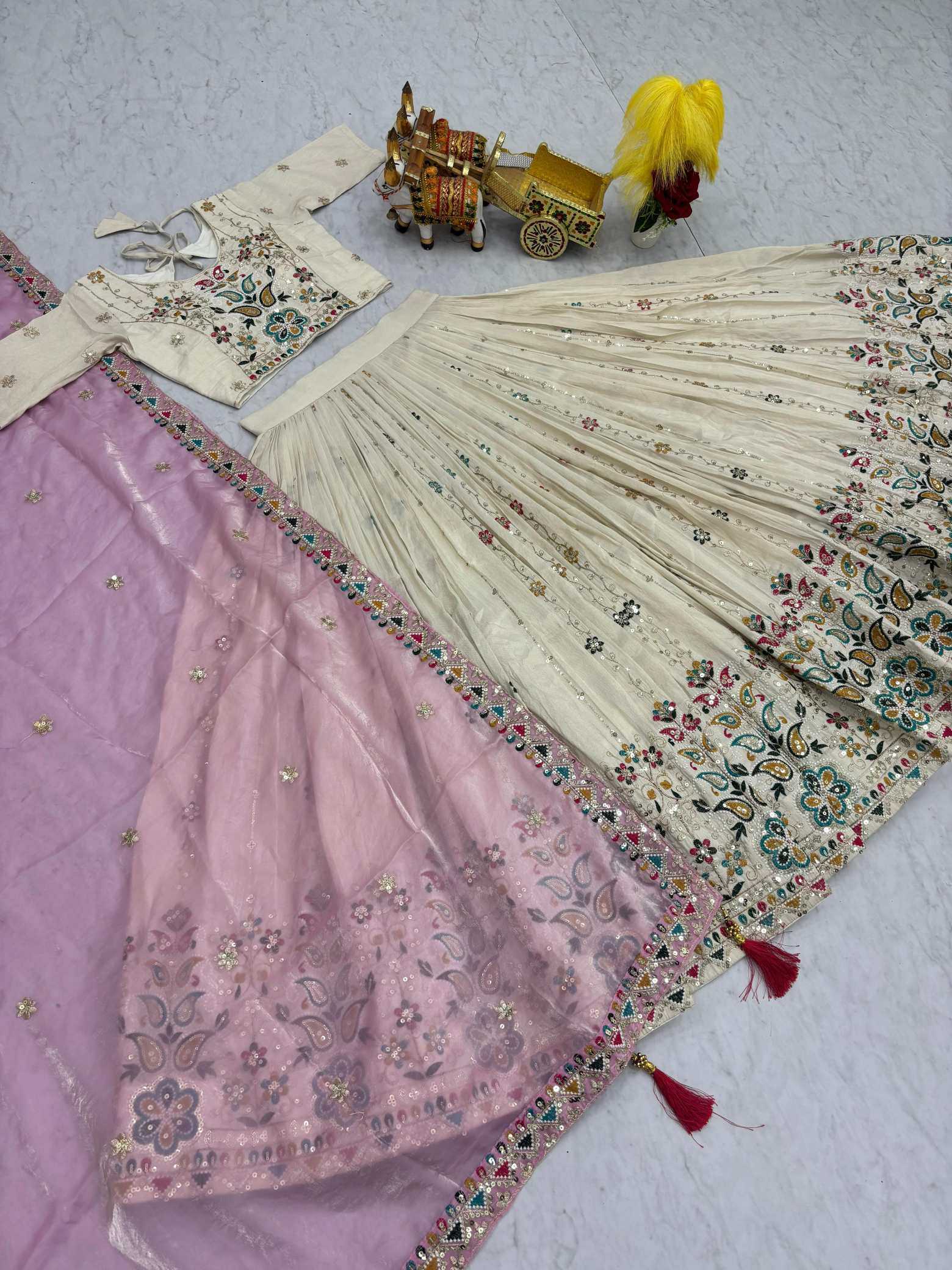 YNF Wholesale Tissue Silk Silk Lehenga  | Surat Manufacturer