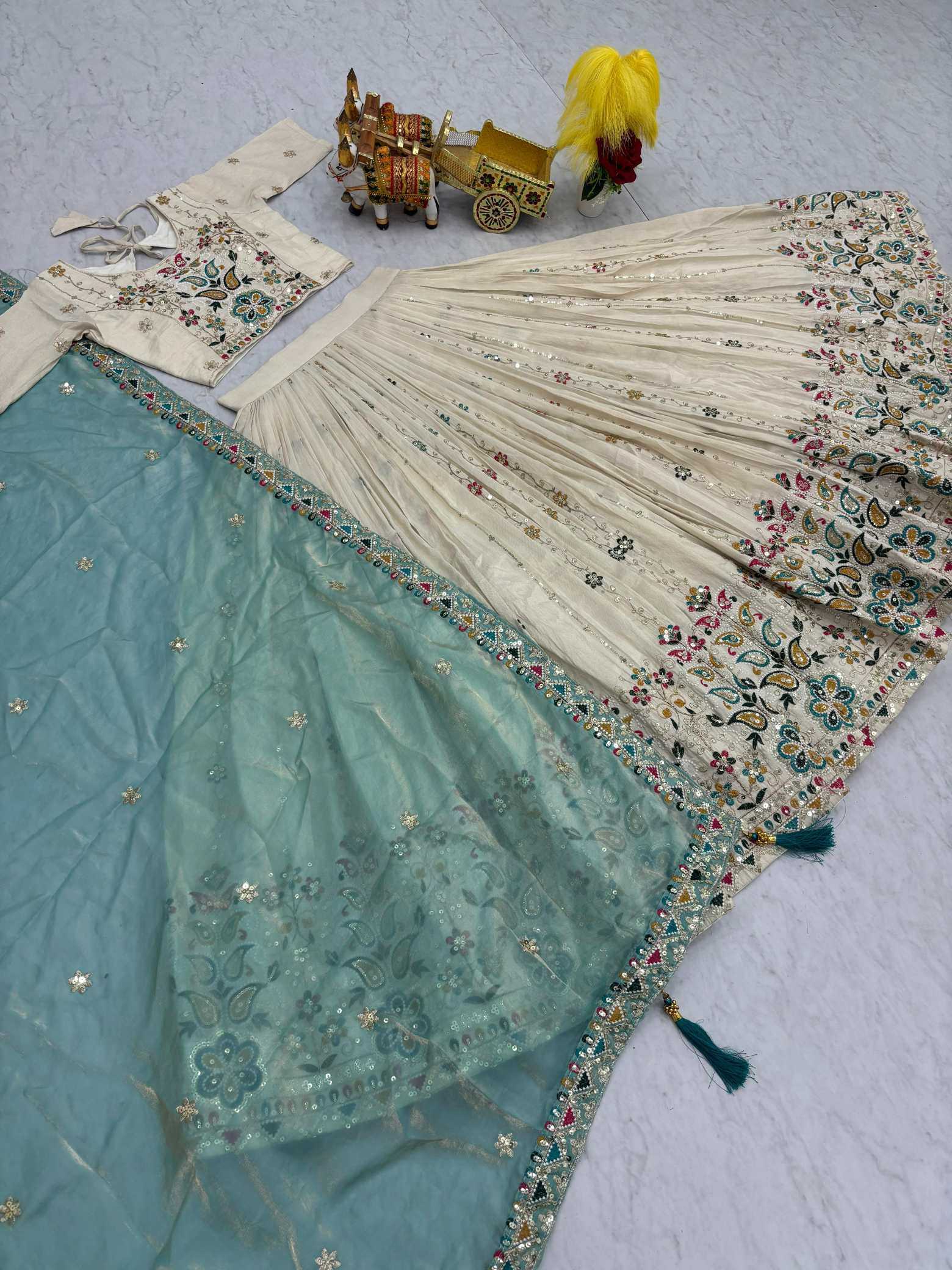 YNF Wholesale Tissue Silk Silk Lehenga  | Surat Manufacturer