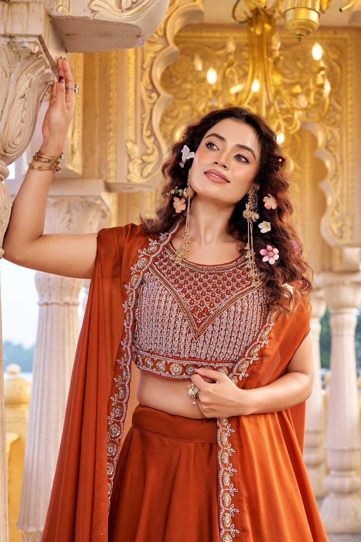 YNF Wholesale Rangoli Silk Silk Lehenga  | Surat Manufacturer