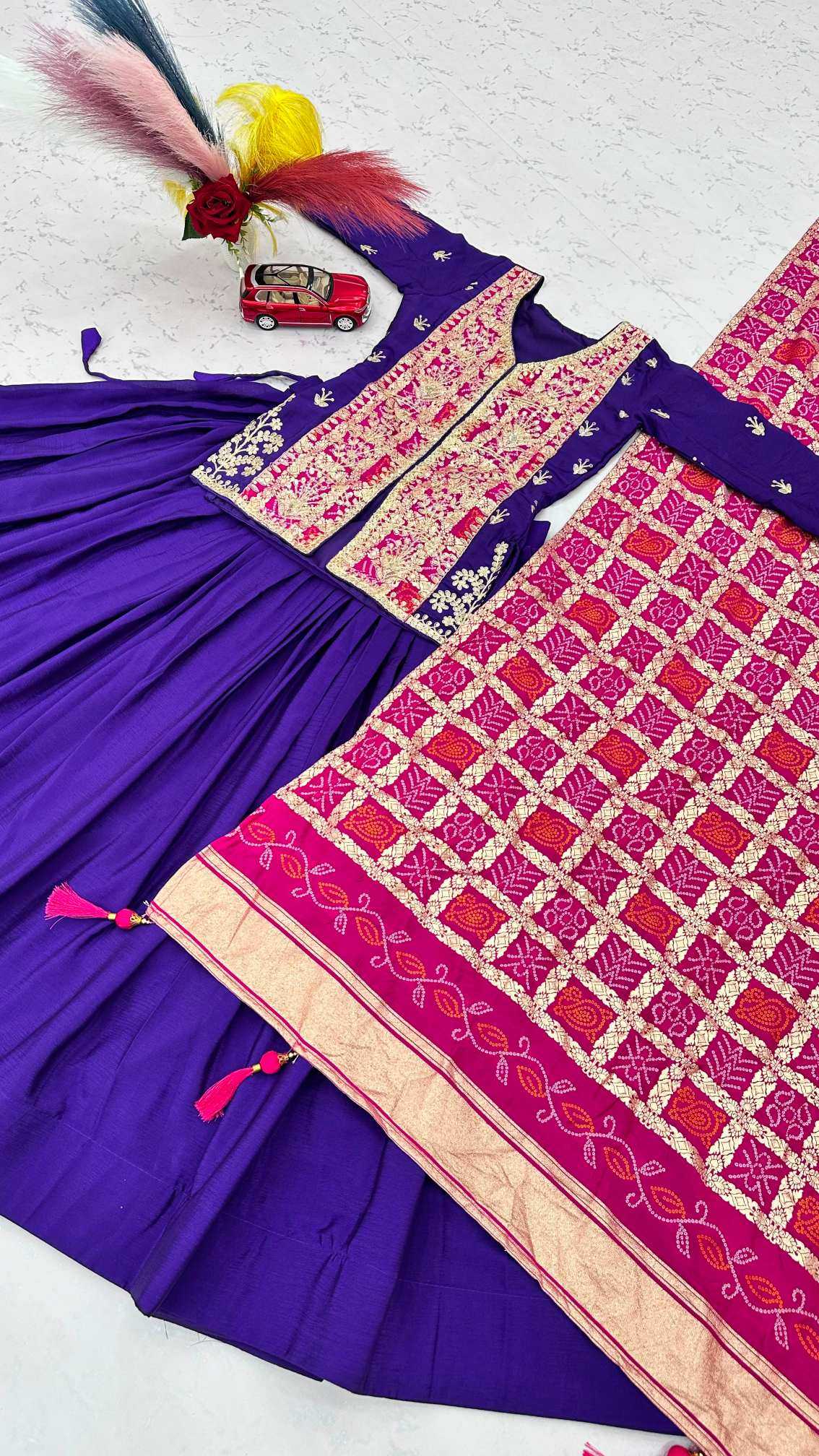YNF Wholesale Chinon Silk Silk Lehenga  | Surat Manufacturer