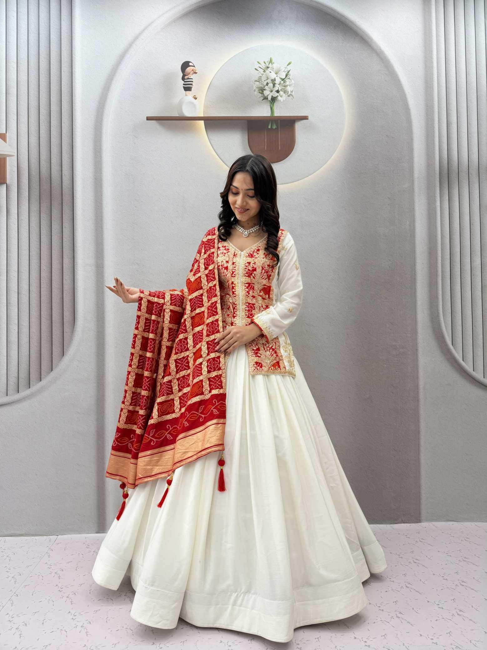 YNF Wholesale Chinon Silk Silk Lehenga  | Surat Manufacturer