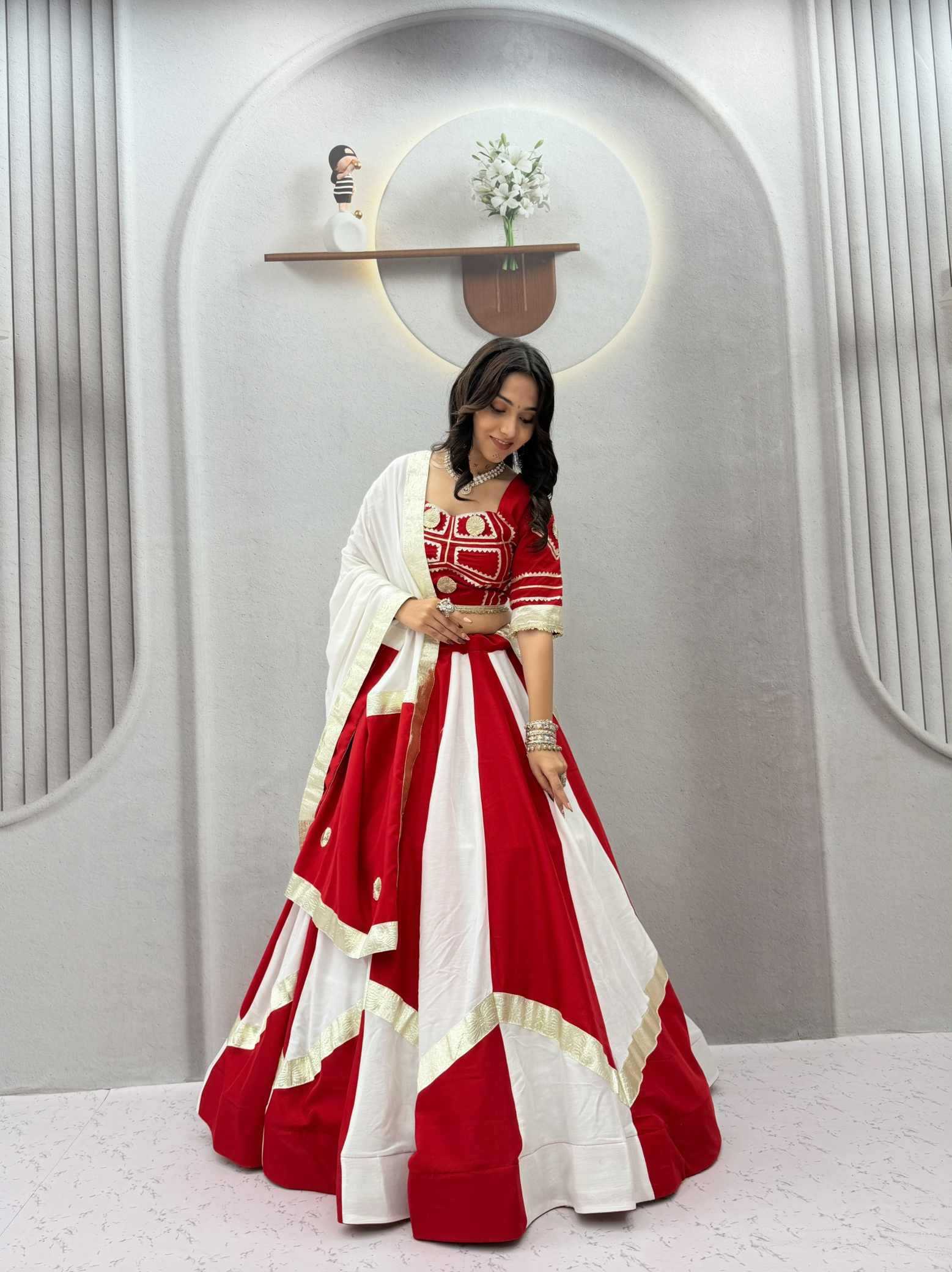 YNF Wholesale Cotton Designer Lehenga  | Surat Manufacturer