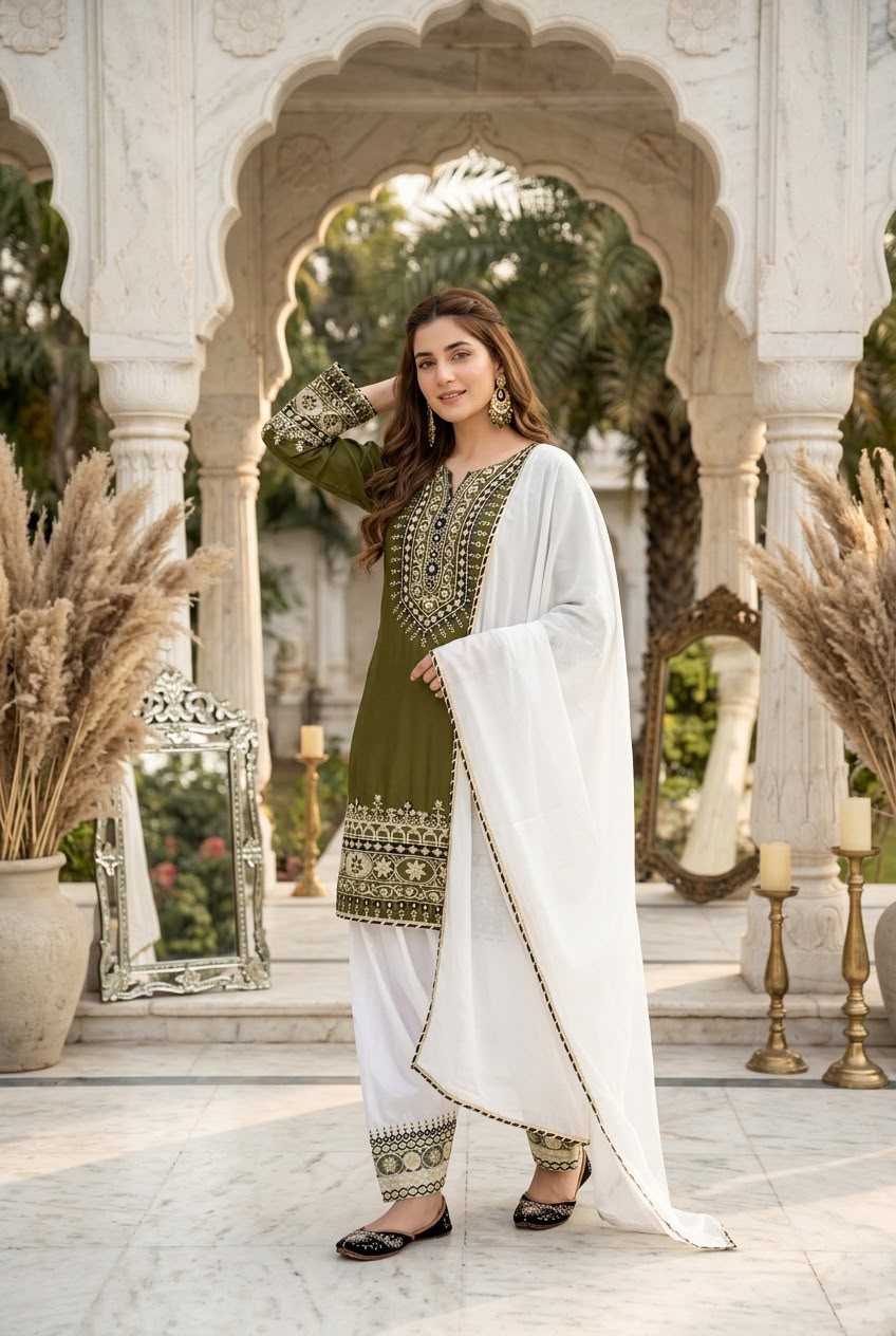 YNF Wholesale Heavy Silk Palazzo Suit  | Surat Manufacturer