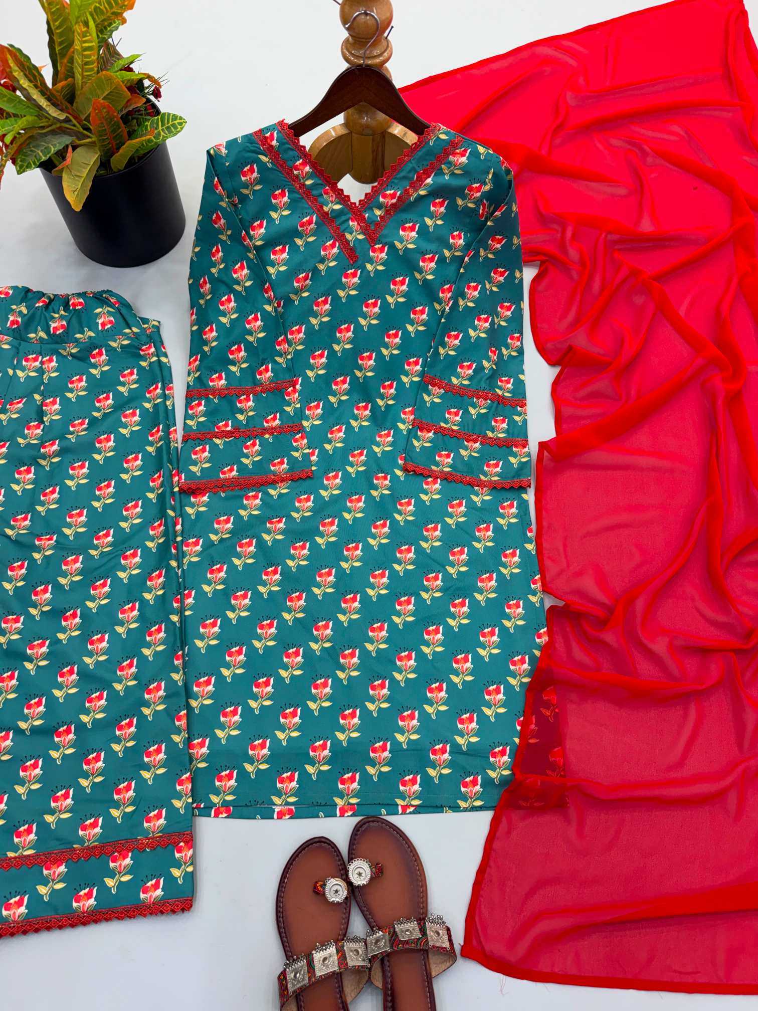 YNF Wholesale Crepe Ladies Suits  | Surat Manufacturer