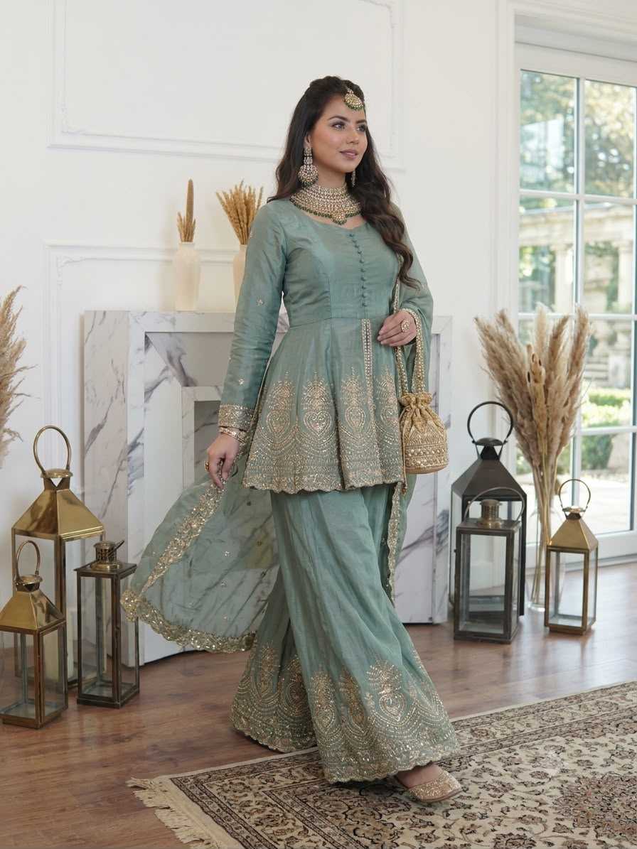 YNF Wholesale Silk Embroidery Suits  | Surat Manufacturer