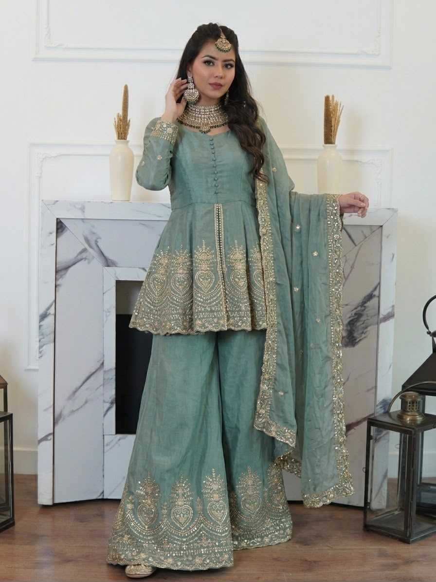 YNF Wholesale Silk Embroidery Suits  | Surat Manufacturer