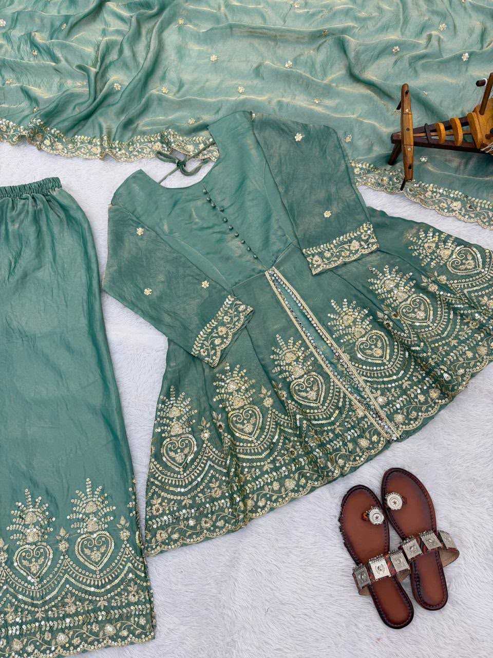 YNF Wholesale Silk Embroidery Suits  | Surat Manufacturer