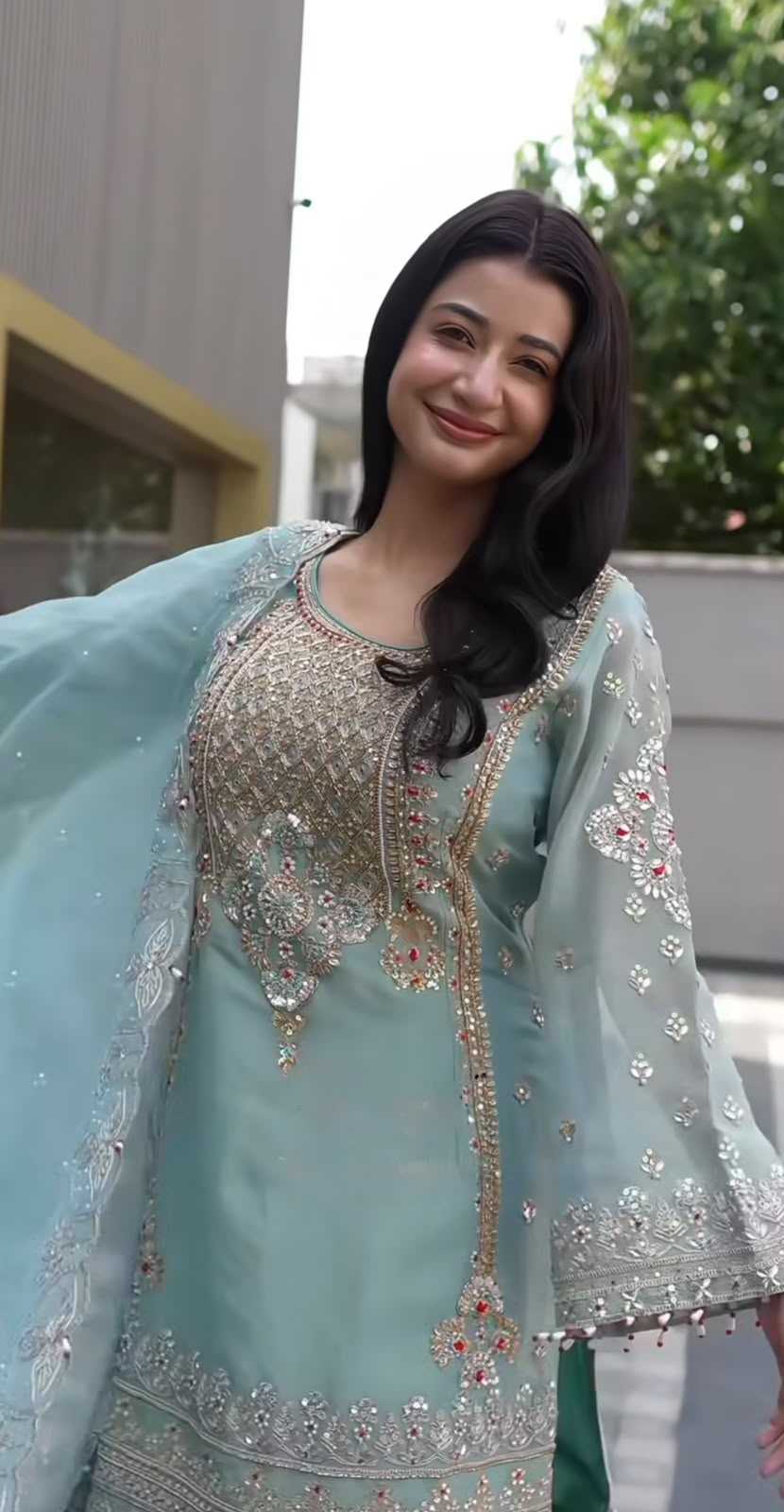 YNF Wholesale Faux Georgette Sharara Salwar Suits  | Surat Manufacturer